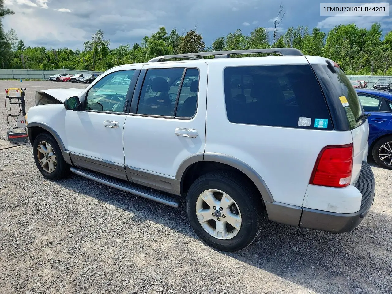 2003 Ford Explorer Xlt VIN: 1FMDU73K03UB44281 Lot: 61755686