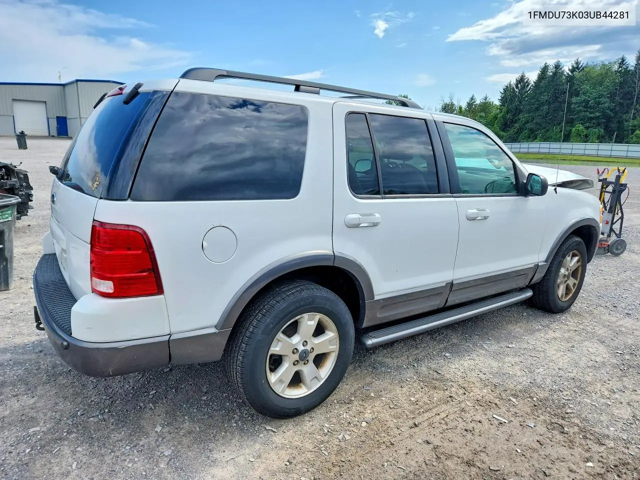 2003 Ford Explorer Xlt VIN: 1FMDU73K03UB44281 Lot: 61755686