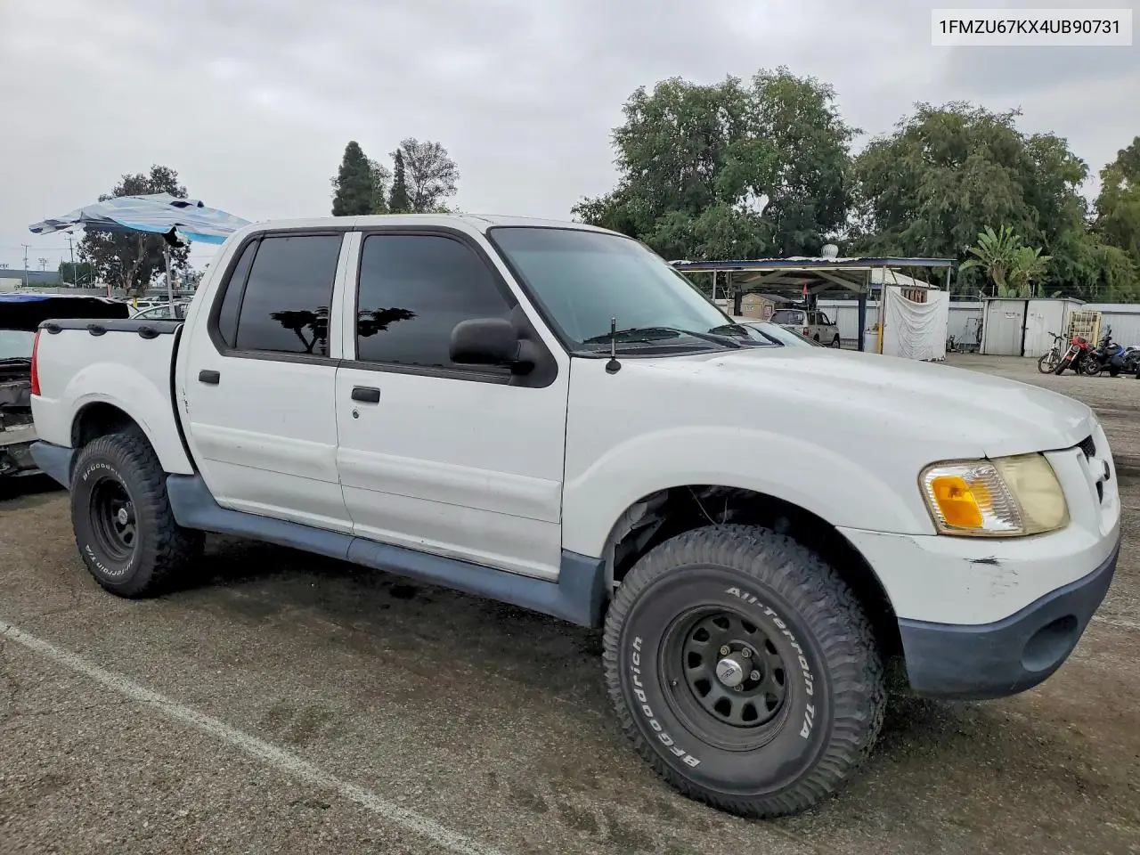 2004 Ford Explorer Sport Trac VIN: 1FMZU67KX4UB90731 Lot: 53341706