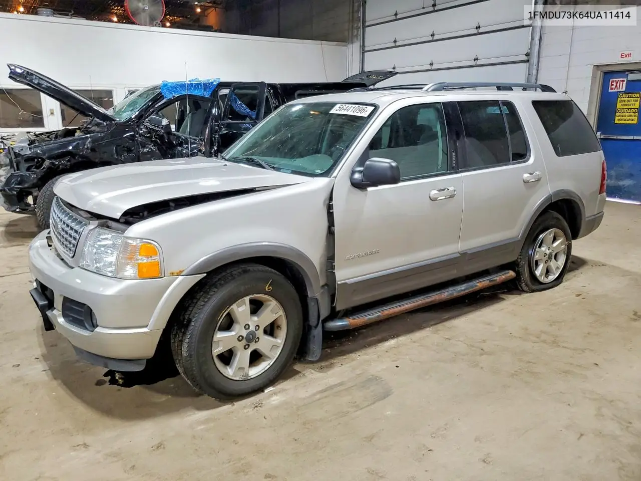 2004 Ford Explorer Xlt VIN: 1FMDU73K64UA11414 Lot: 56441096