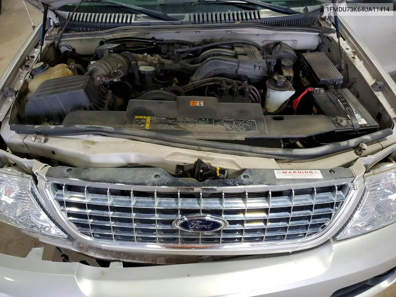 2004 Ford Explorer Xlt VIN: 1FMDU73K64UA11414 Lot: 56441096