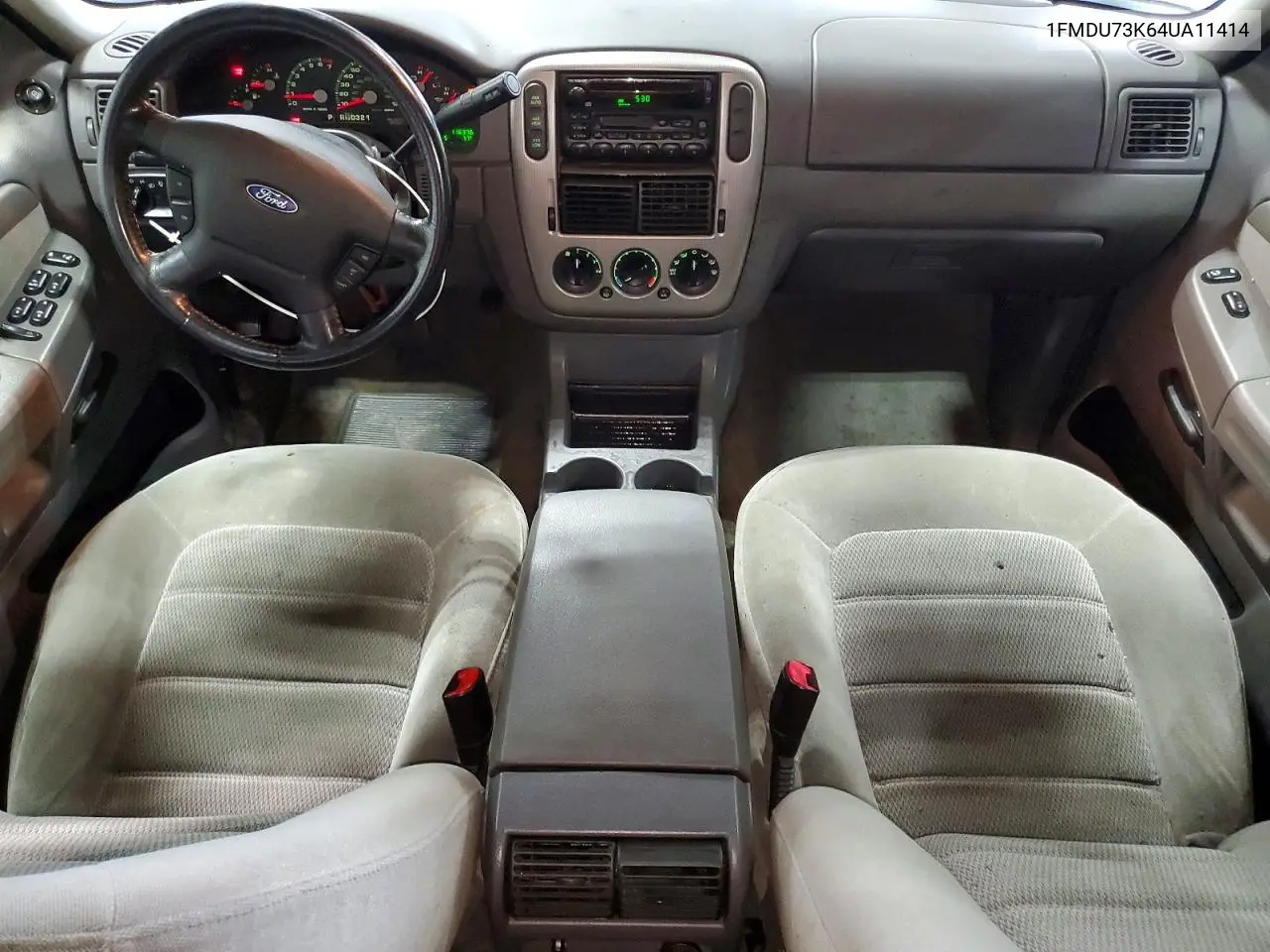 2004 Ford Explorer Xlt VIN: 1FMDU73K64UA11414 Lot: 56441096