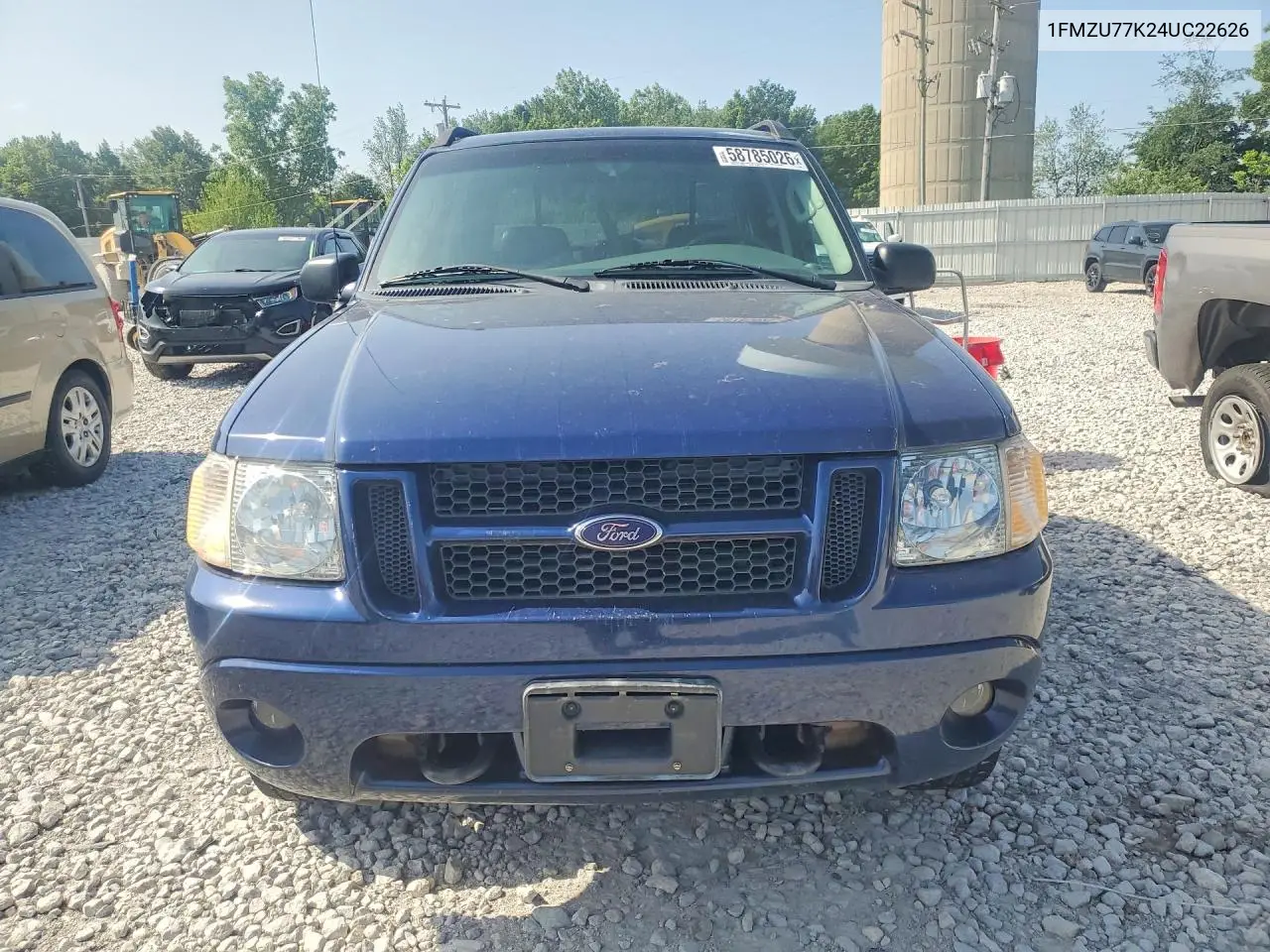2004 Ford Explorer Sport Trac VIN: 1FMZU77K24UC22626 Lot: 58785026