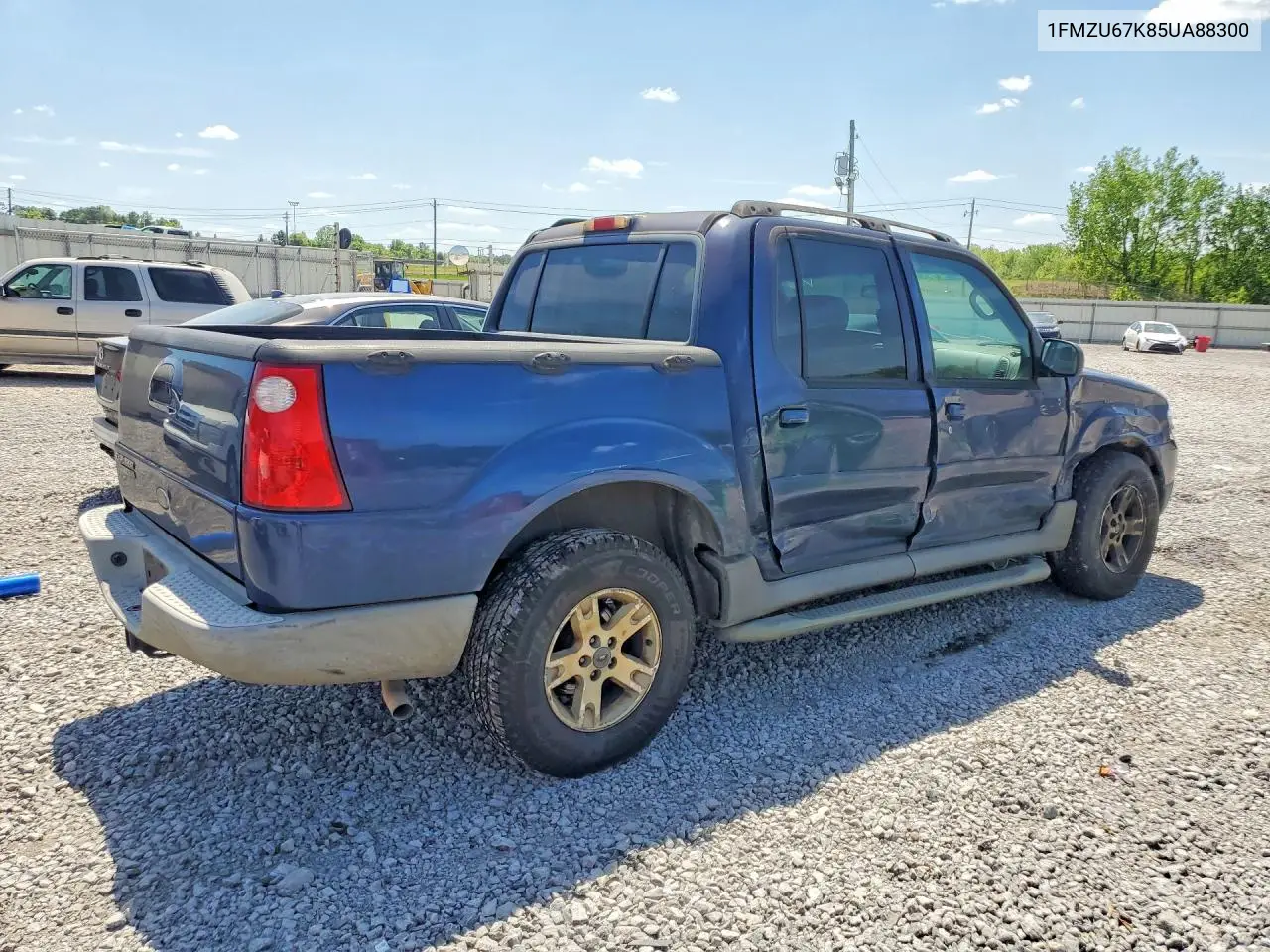 2005 Ford Explorer Sport Trac VIN: 1FMZU67K85UA88300 Lot: 49173546
