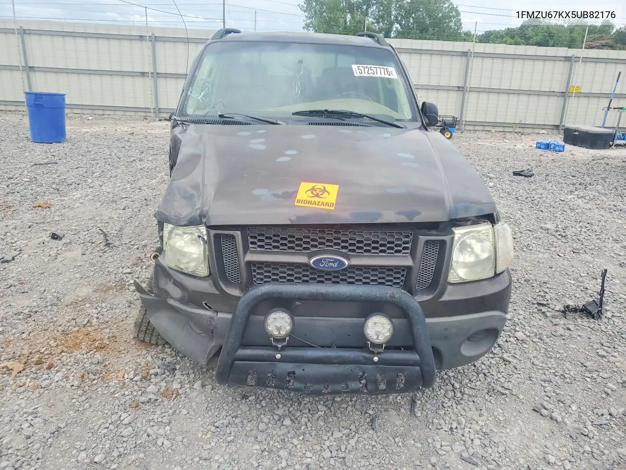 2005 Ford Explorer Sport Trac VIN: 1FMZU67KX5UB82176 Lot: 57257776