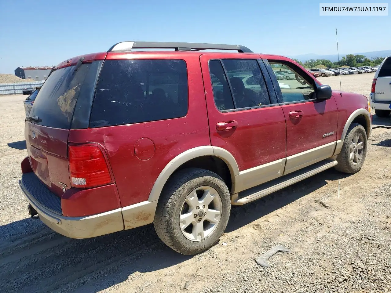 2005 Ford Explorer Eddie Bauer VIN: 1FMDU74W75UA15197 Lot: 57612216