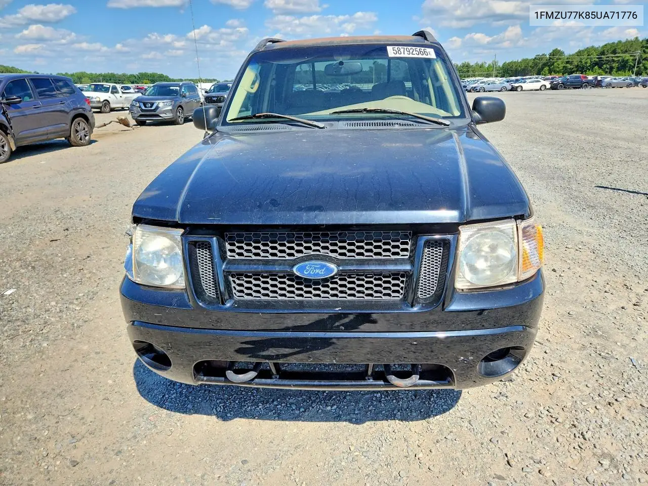 2005 Ford Explorer Sport Trac VIN: 1FMZU77K85UA71776 Lot: 58792566