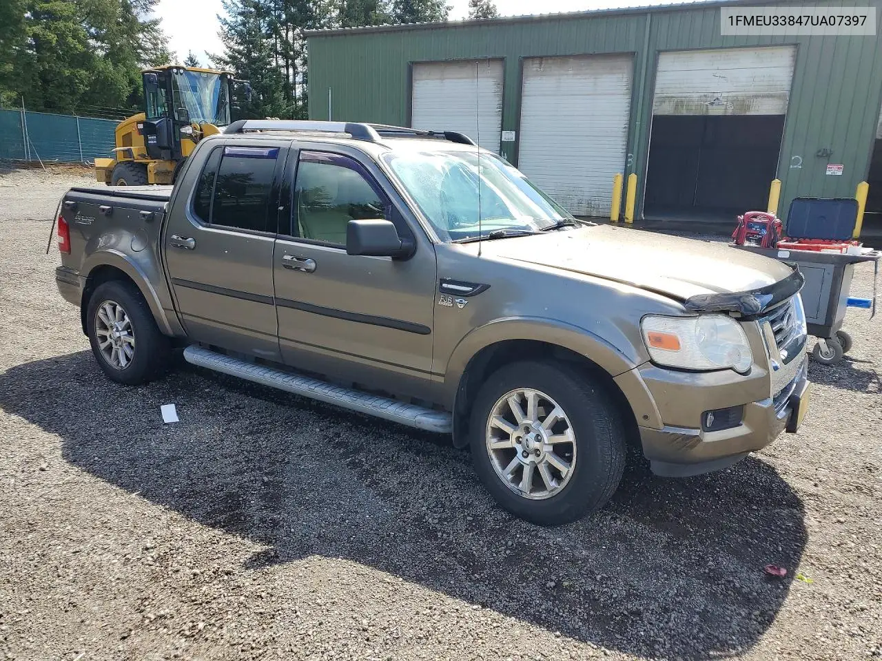 2007 Ford Explorer Sport Trac Limited VIN: 1FMEU33847UA07397 Lot: 50404096