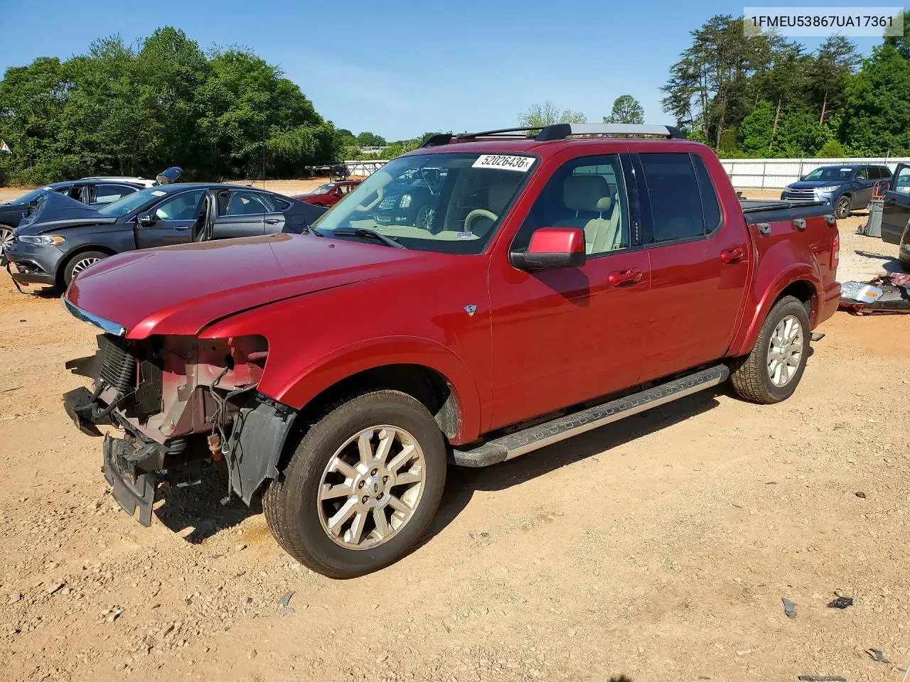2007 Ford Explorer Sport Trac Limited