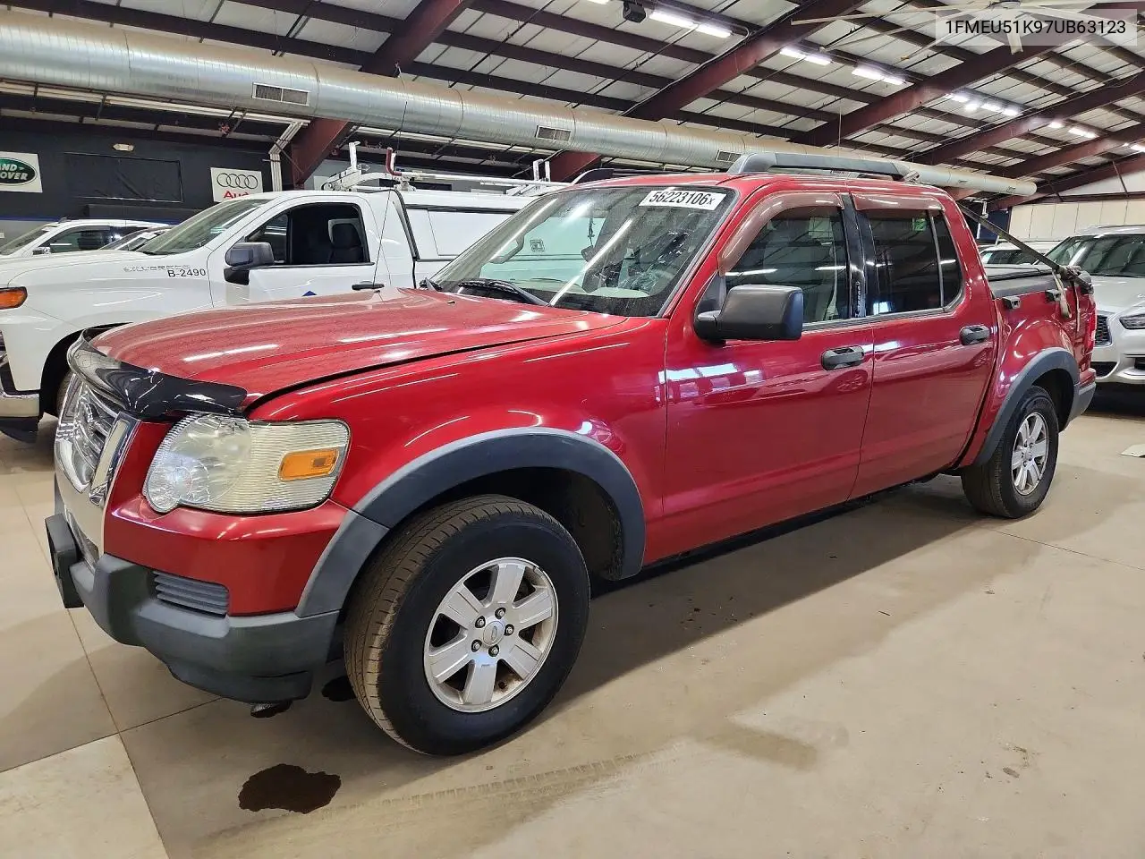 2007 Ford Explorer Sport Trac Xlt VIN: 1FMEU51K97UB63123 Lot: 56223106