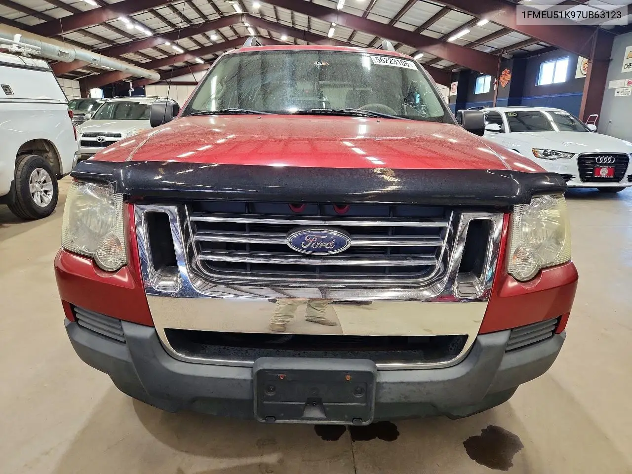 2007 Ford Explorer Sport Trac Xlt VIN: 1FMEU51K97UB63123 Lot: 56223106