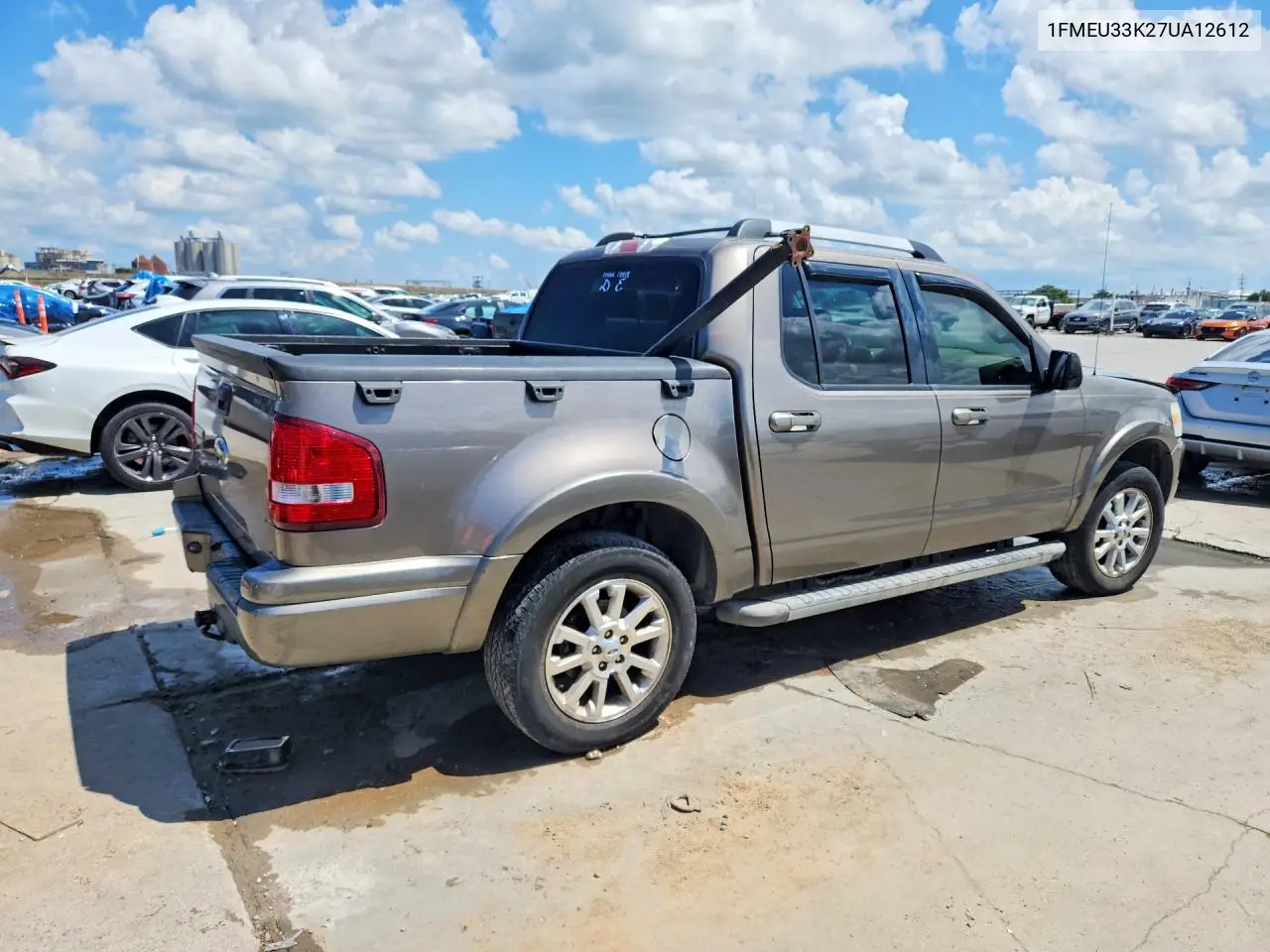 2007 Ford Explorer Sport Trac Limited VIN: 1FMEU33K27UA12612 Lot: 56989016