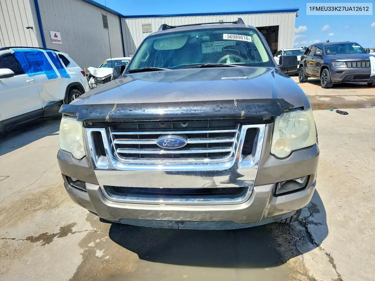 2007 Ford Explorer Sport Trac Limited VIN: 1FMEU33K27UA12612 Lot: 56989016
