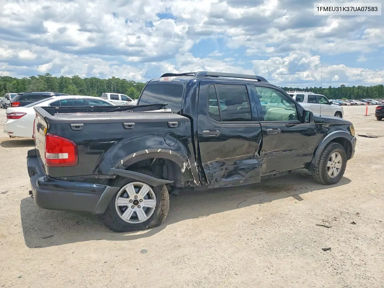 2007 Ford Explorer Sport Trac Xlt VIN: 1FMEU31K37UA07583 Lot: 58601186