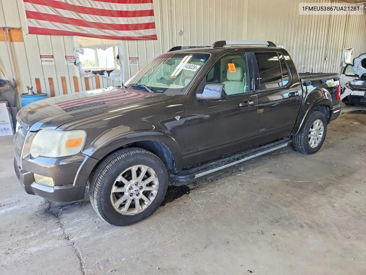 2007 Ford Explorer Sport Trac Limited VIN: 1FMEU53867UA21281 Lot: 59645026