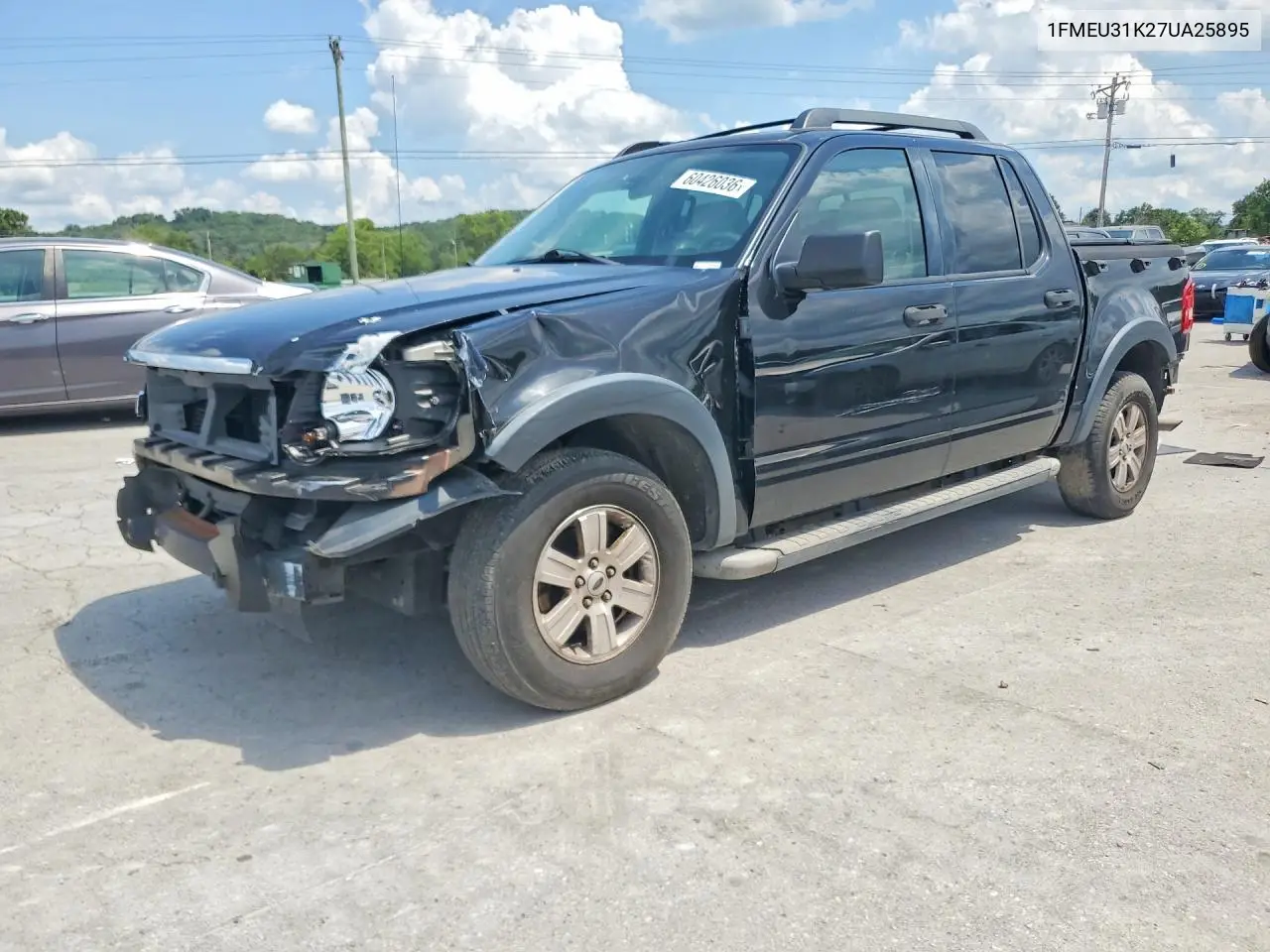 2007 Ford Explorer Sport Trac Xlt VIN: 1FMEU31K27UA25895 Lot: 60426036