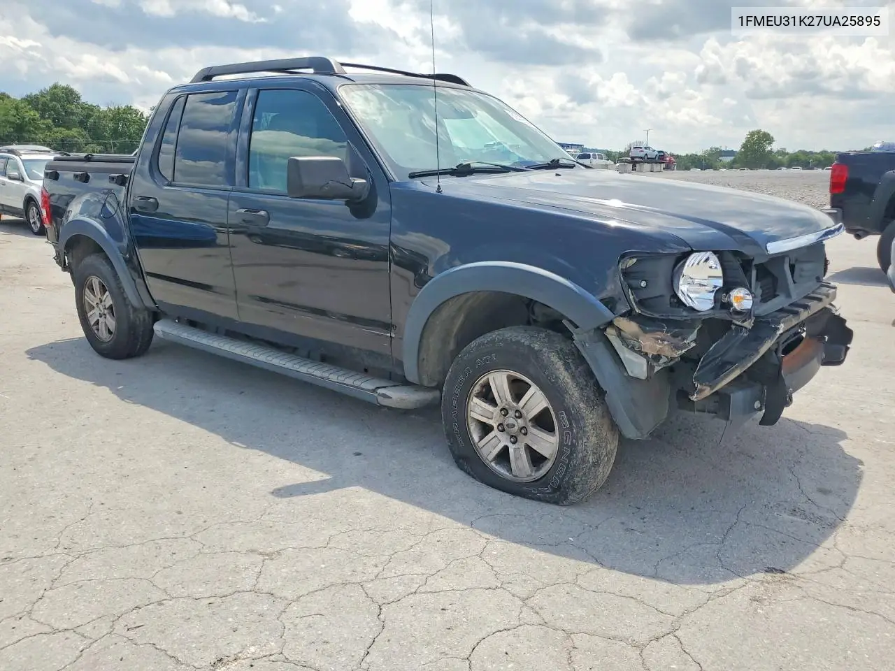 2007 Ford Explorer Sport Trac Xlt VIN: 1FMEU31K27UA25895 Lot: 60426036