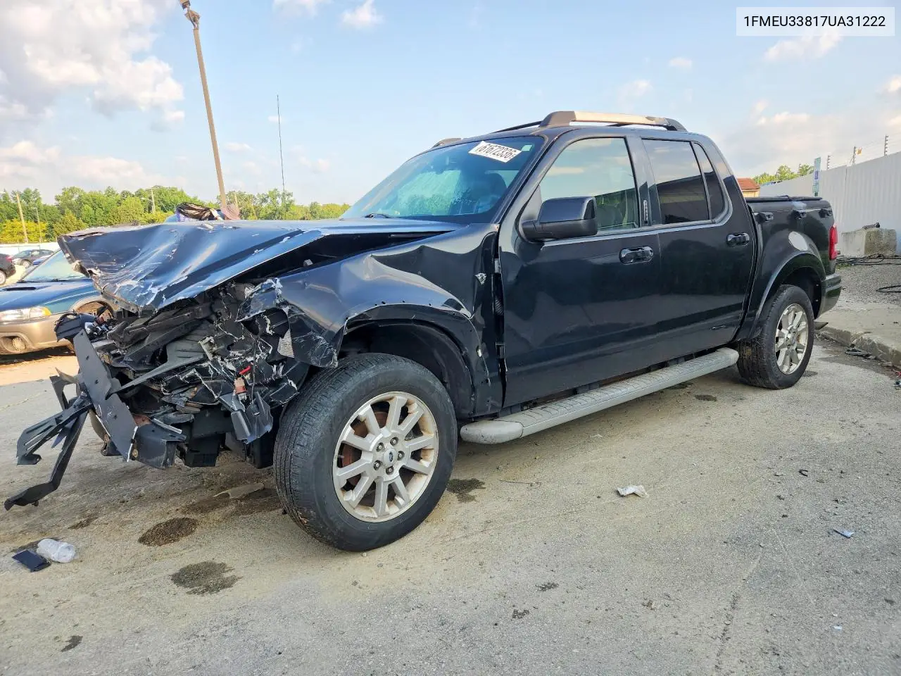 2007 Ford Explorer Sport Trac Limited VIN: 1FMEU33817UA31222 Lot: 61672336
