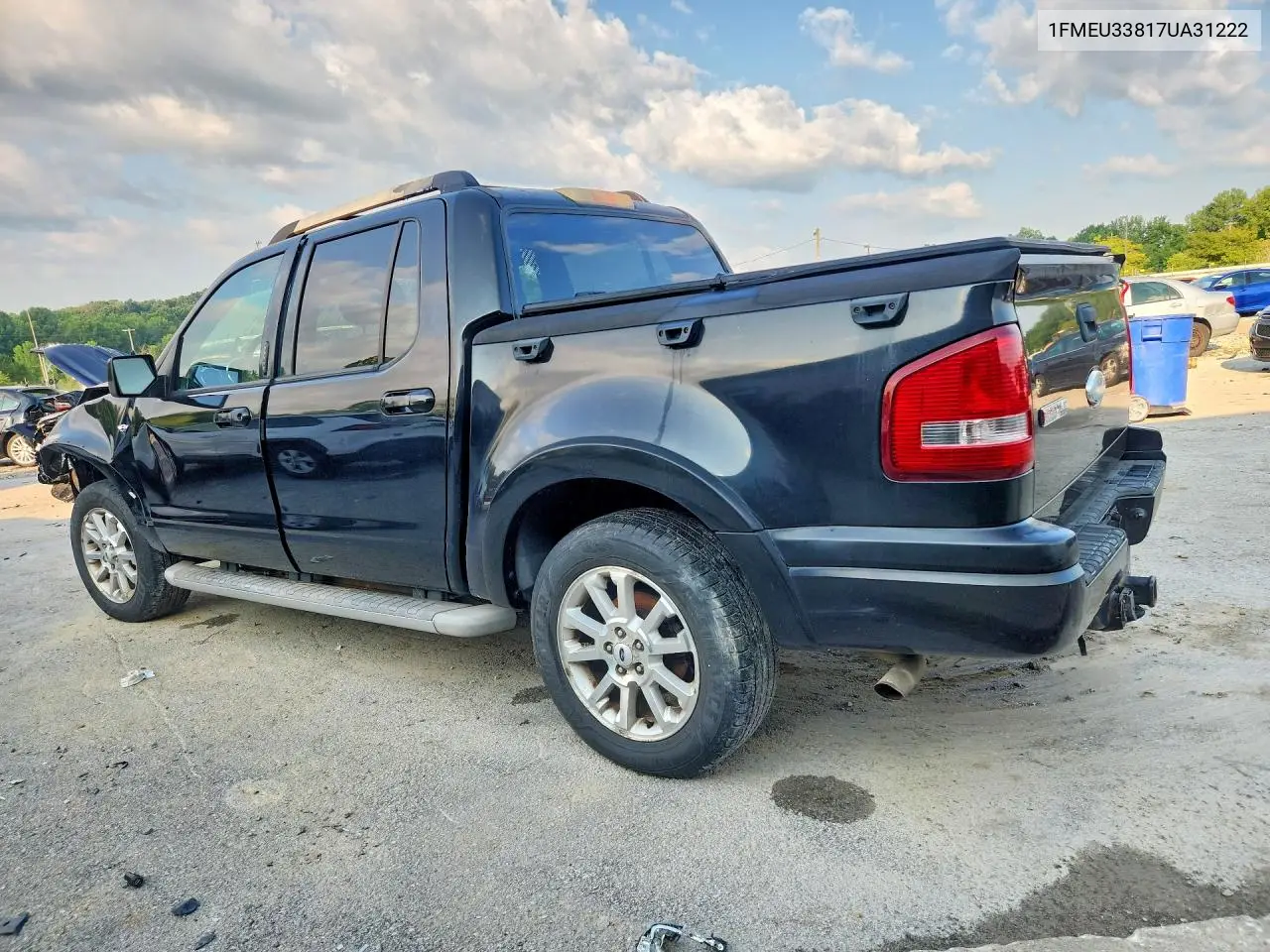 2007 Ford Explorer Sport Trac Limited VIN: 1FMEU33817UA31222 Lot: 61672336