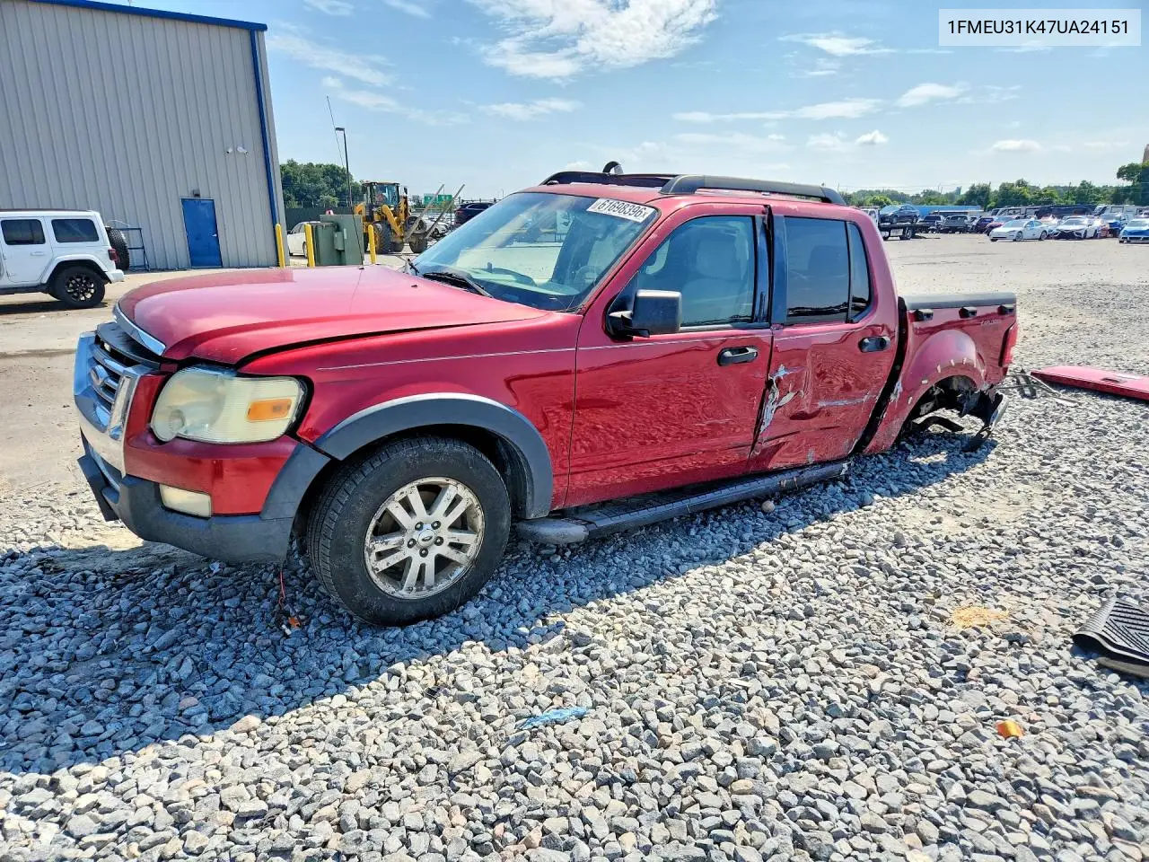 2007 Ford Explorer Sport Trac Xlt VIN: 1FMEU31K47UA24151 Lot: 61698396