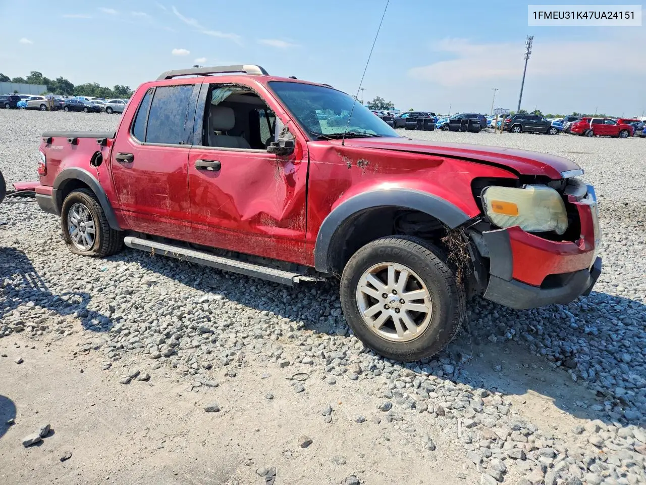2007 Ford Explorer Sport Trac Xlt VIN: 1FMEU31K47UA24151 Lot: 61698396