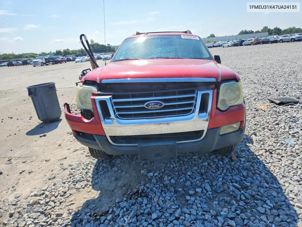 2007 Ford Explorer Sport Trac Xlt VIN: 1FMEU31K47UA24151 Lot: 61698396