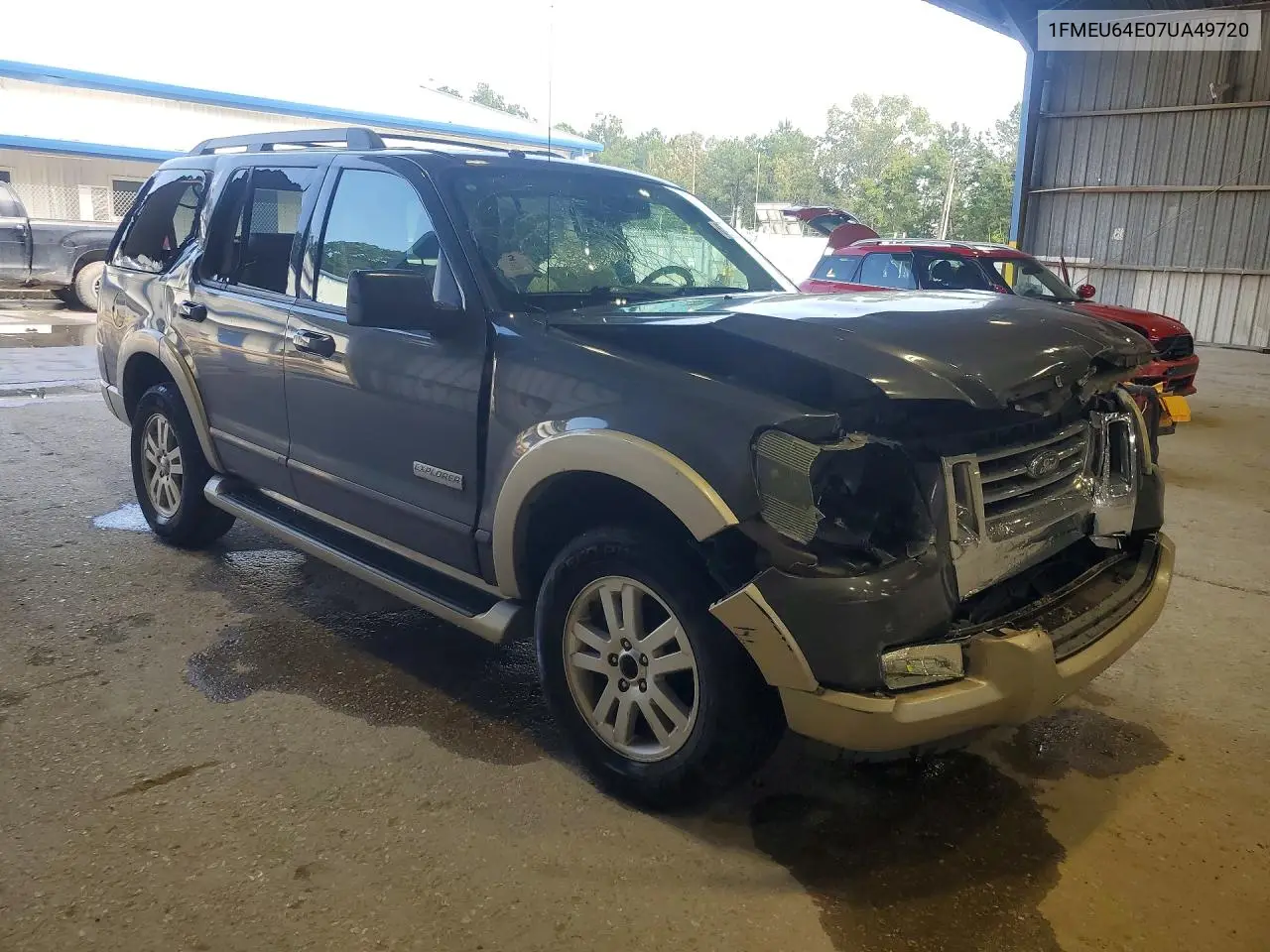 2007 Ford Explorer Eddie Bauer VIN: 1FMEU64E07UA49720 Lot: 62003936
