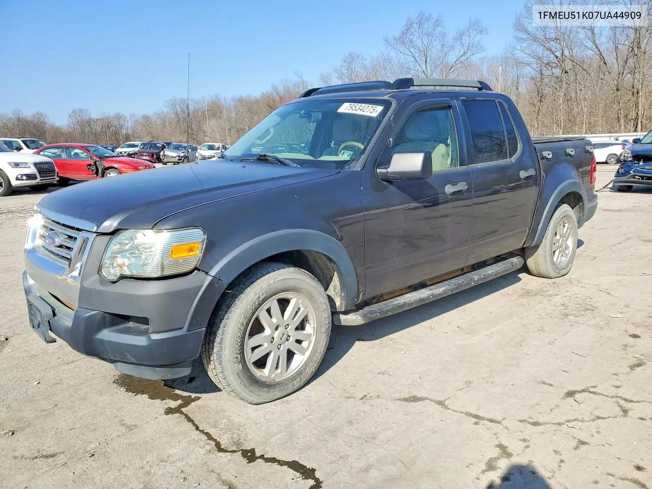 2007 Ford Explorer Sport Trac Xlt VIN: 1FMEU51K07UA44909 Lot: 79534275