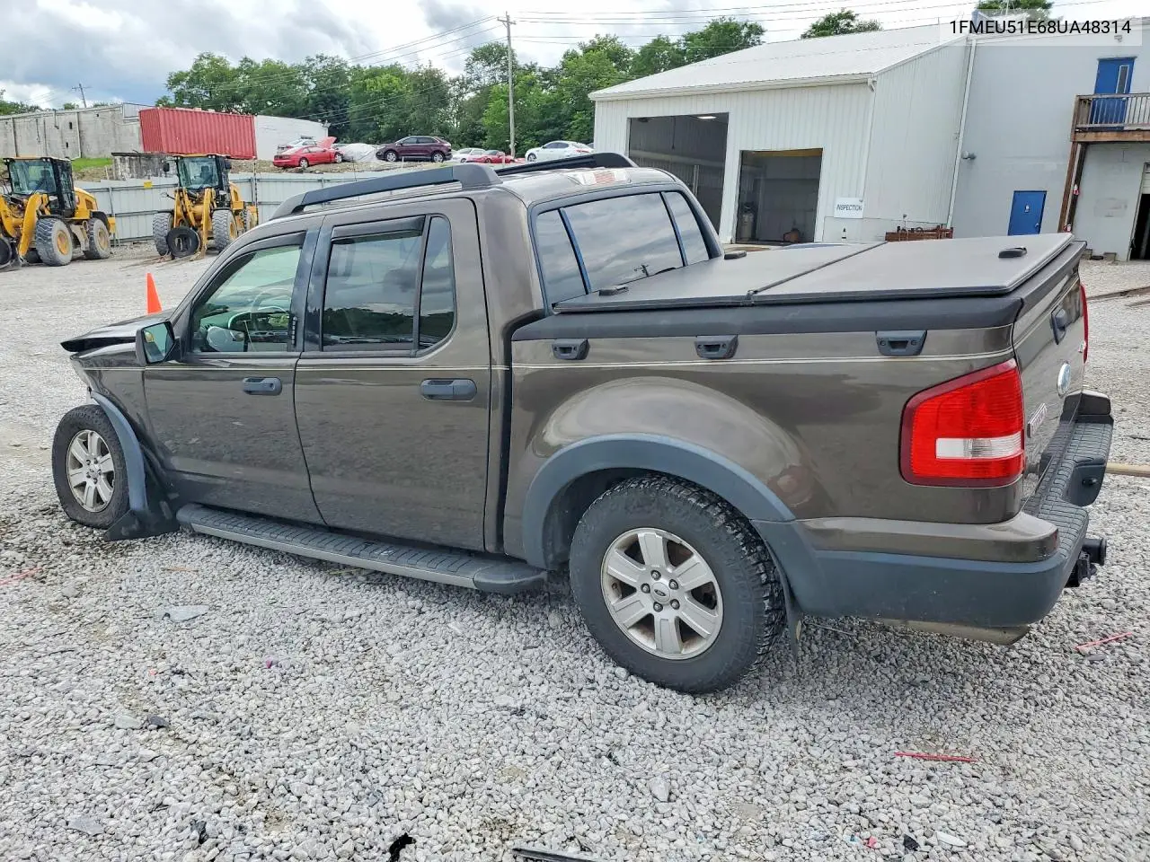 2008 Ford Explorer Sport Trac Xlt VIN: 1FMEU51E68UA48314 Lot: 58038076