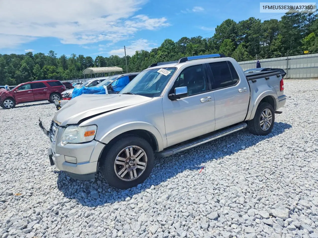 2008 Ford Explorer Sport Trac Limited VIN: 1FMEU53E38UA37350 Lot: 58448206
