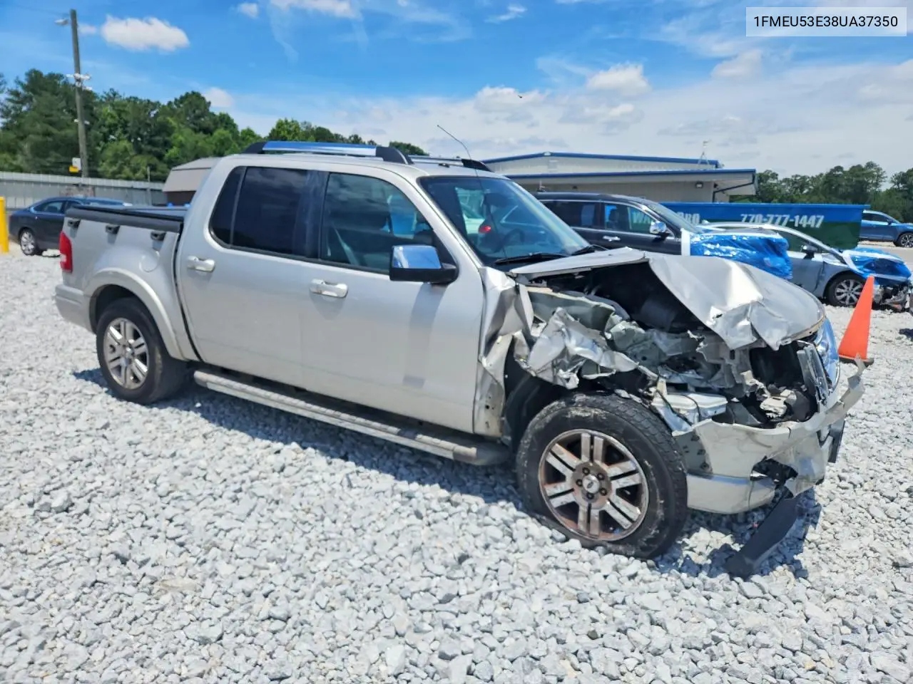 2008 Ford Explorer Sport Trac Limited VIN: 1FMEU53E38UA37350 Lot: 58448206