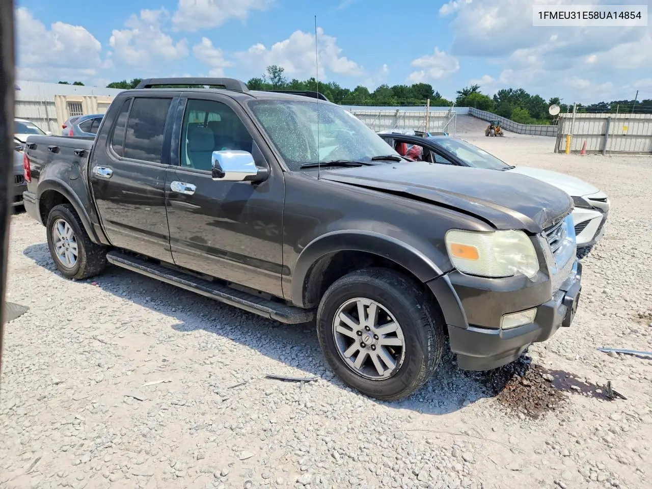 2008 Ford Explorer Sport Trac Xlt VIN: 1FMEU31E58UA14854 Lot: 59356286