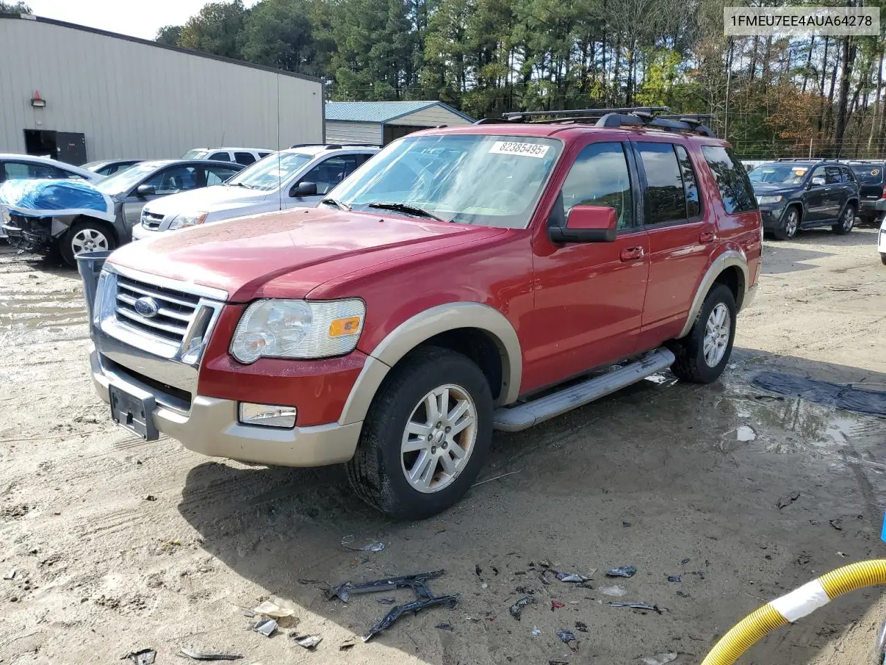 1FMEU7EE4AUA64278 2010 Ford Explorer Eddie Bauer