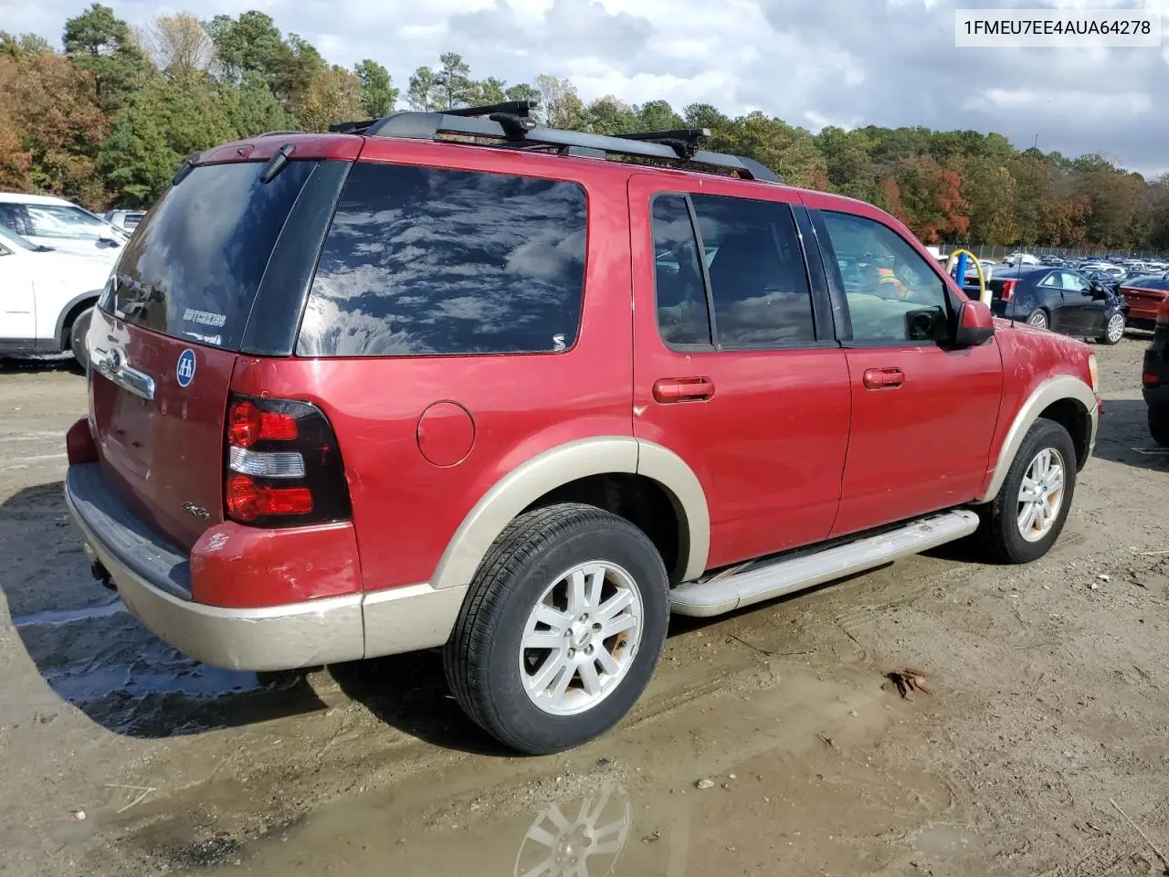 1FMEU7EE4AUA64278 2010 Ford Explorer Eddie Bauer