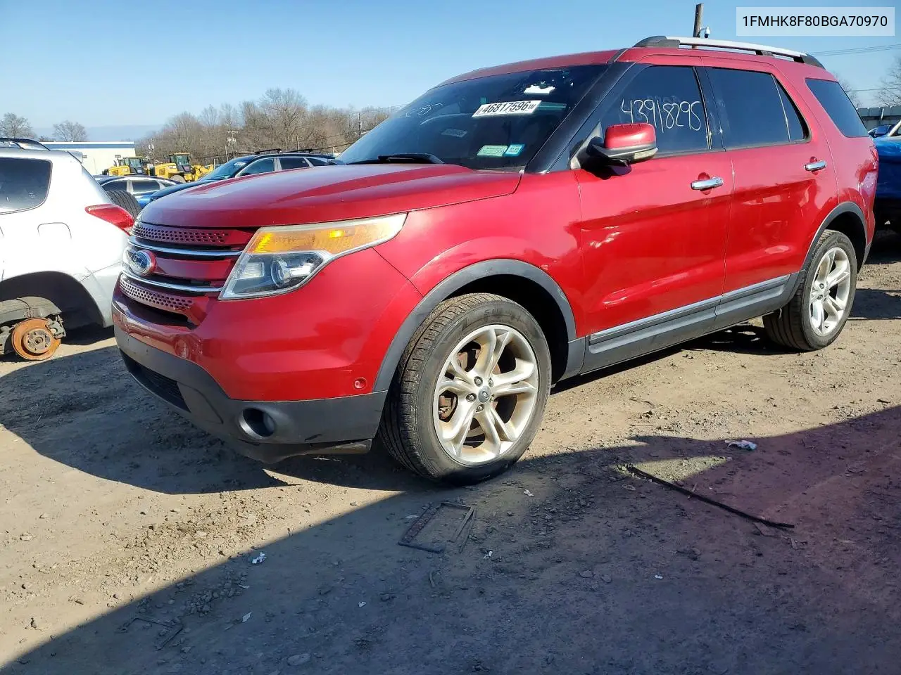 1FMHK8F80BGA70970 2011 Ford Explorer Limited