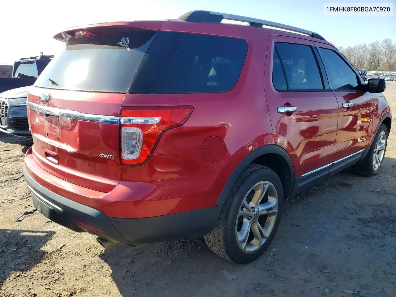1FMHK8F80BGA70970 2011 Ford Explorer Limited