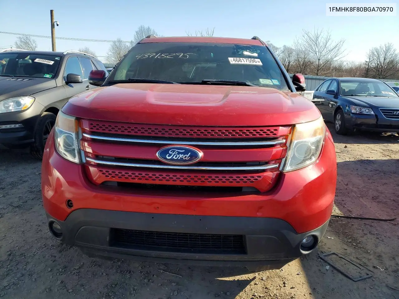 1FMHK8F80BGA70970 2011 Ford Explorer Limited