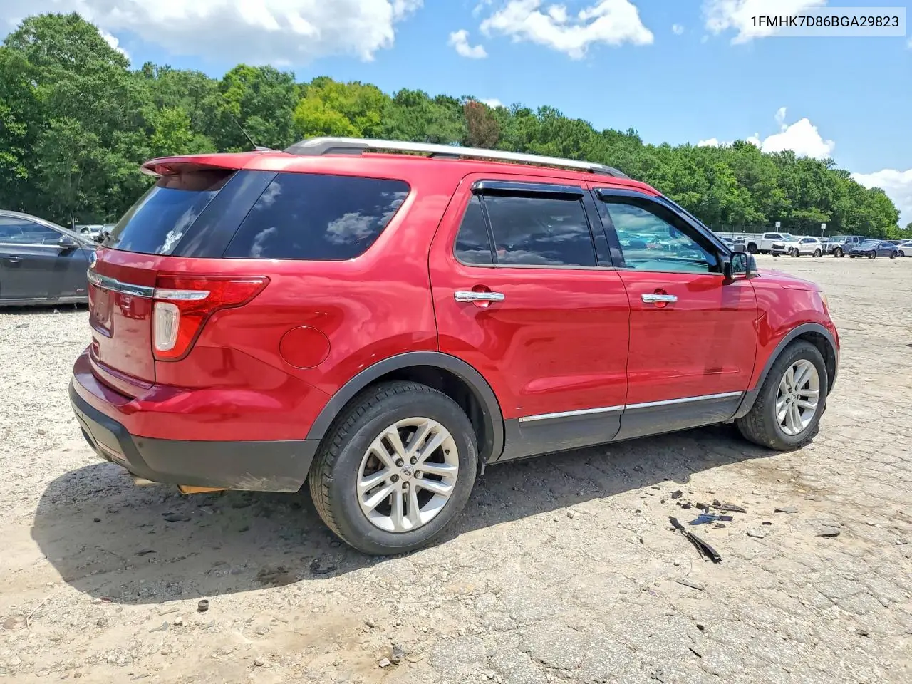 1FMHK7D86BGA29823 2011 Ford Explorer Xlt