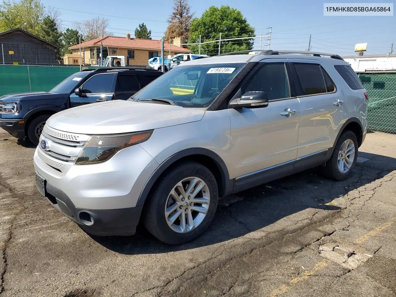 2011 Ford Explorer Xlt VIN: 1FMHK8D85BGA65864 Lot: 61982286