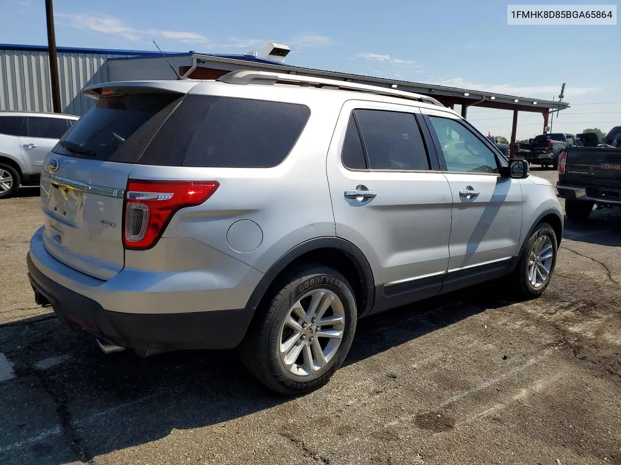 2011 Ford Explorer Xlt VIN: 1FMHK8D85BGA65864 Lot: 61982286