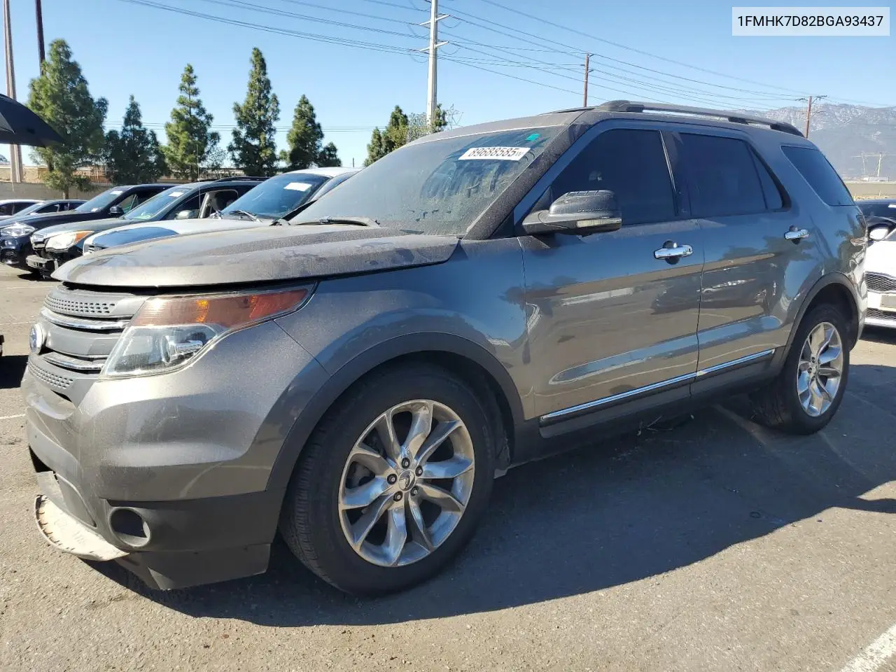 1FMHK7D82BGA93437 2011 Ford Explorer Xlt