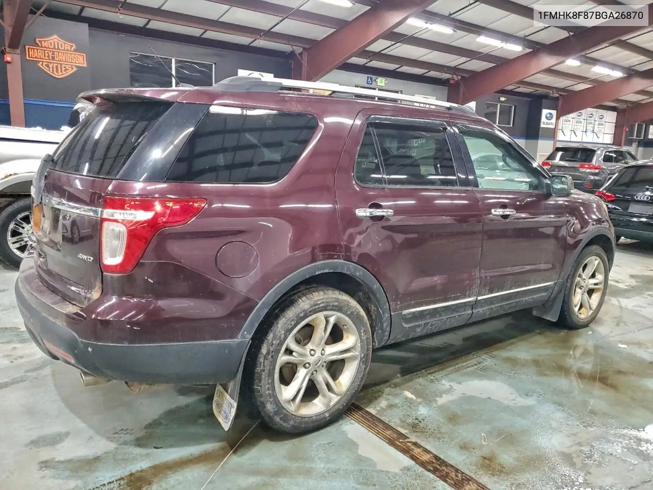 1FMHK8F87BGA26870 2011 Ford Explorer Limited