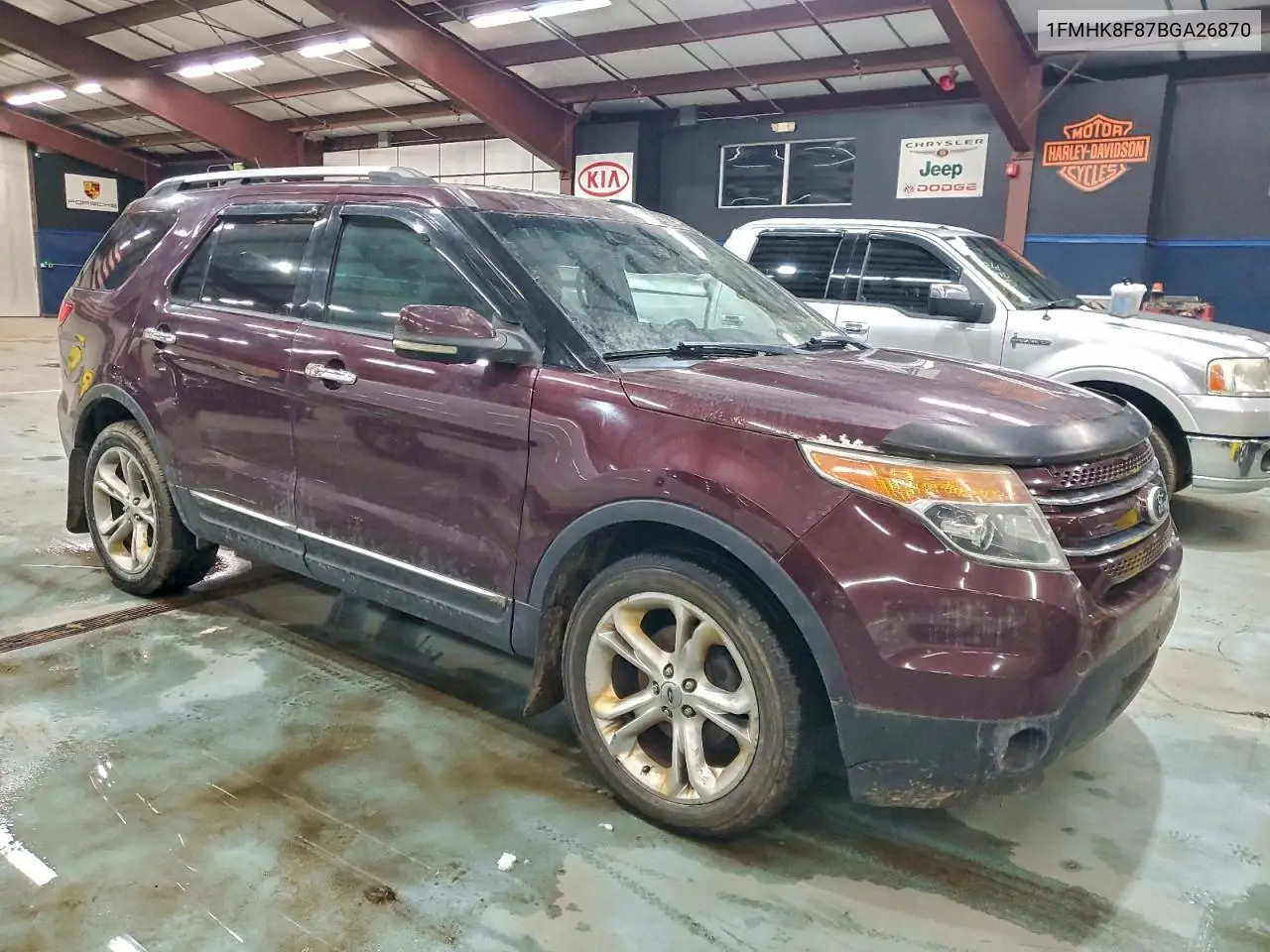 1FMHK8F87BGA26870 2011 Ford Explorer Limited