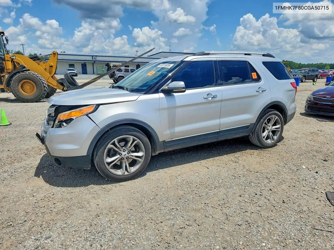 2012 Ford Explorer Limited VIN: 1FMHK7F80CGA50715 Lot: 60918836
