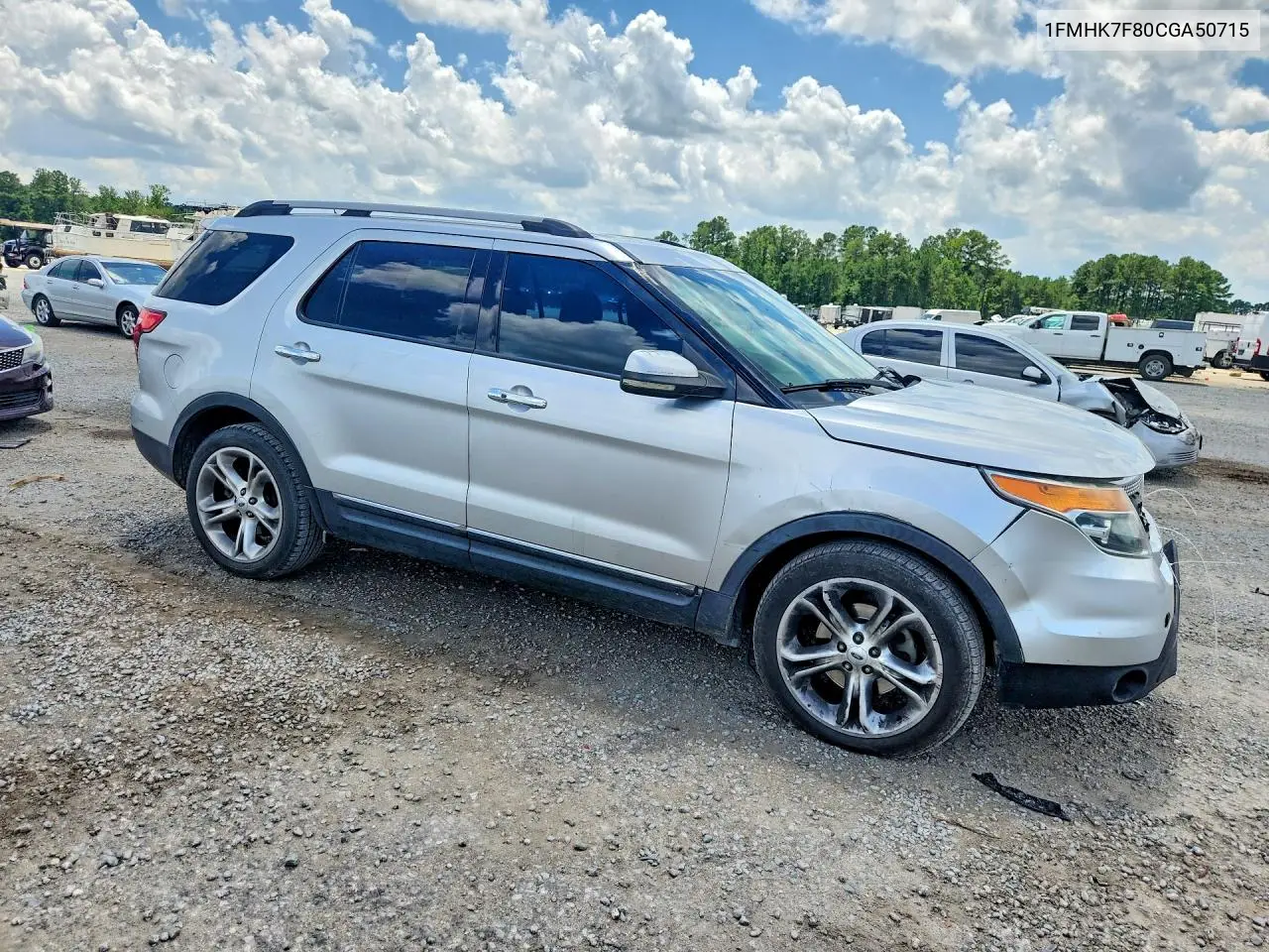 2012 Ford Explorer Limited VIN: 1FMHK7F80CGA50715 Lot: 60918836