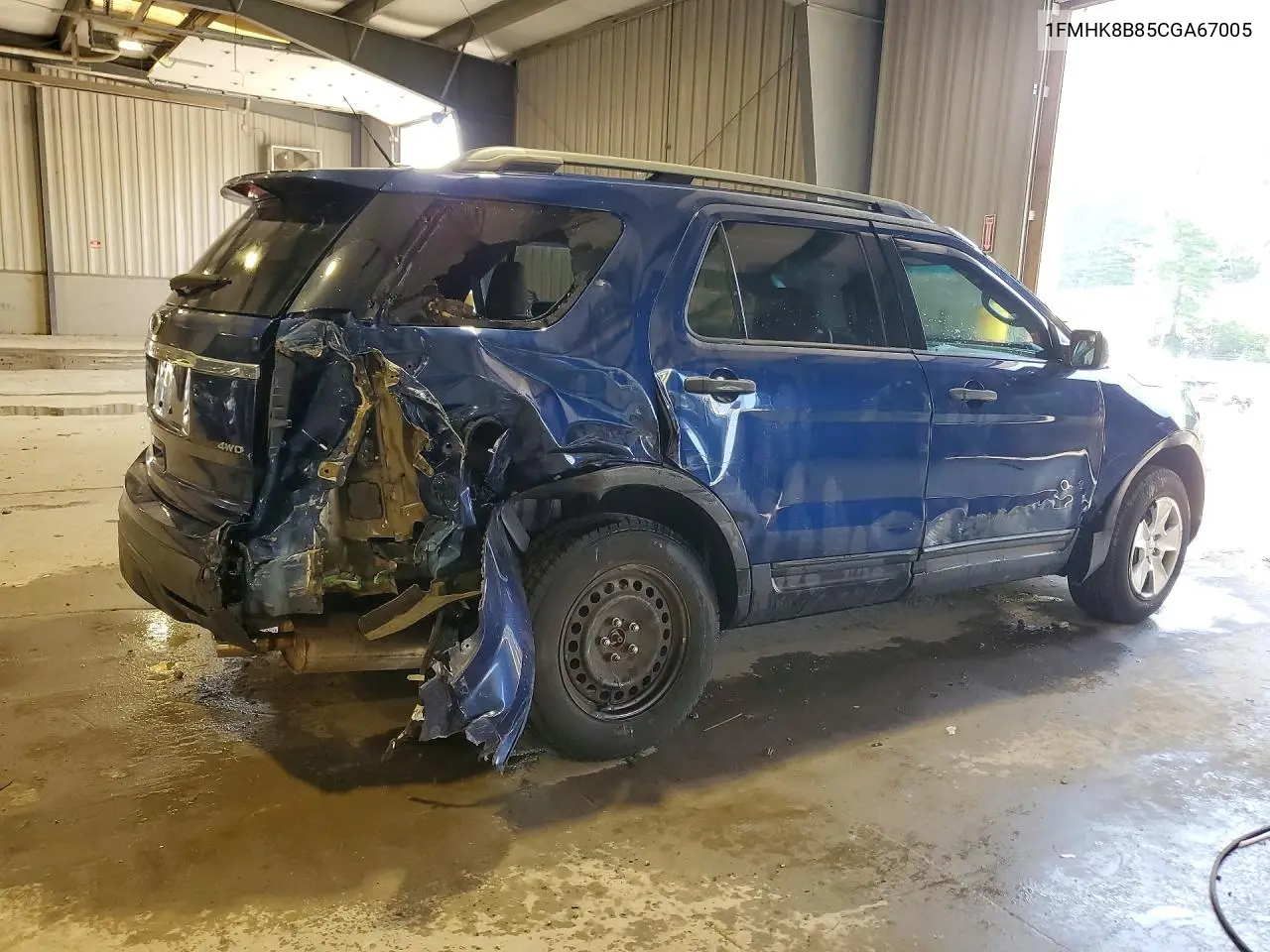 2012 Ford Explorer VIN: 1FMHK8B85CGA67005 Lot: 61545706