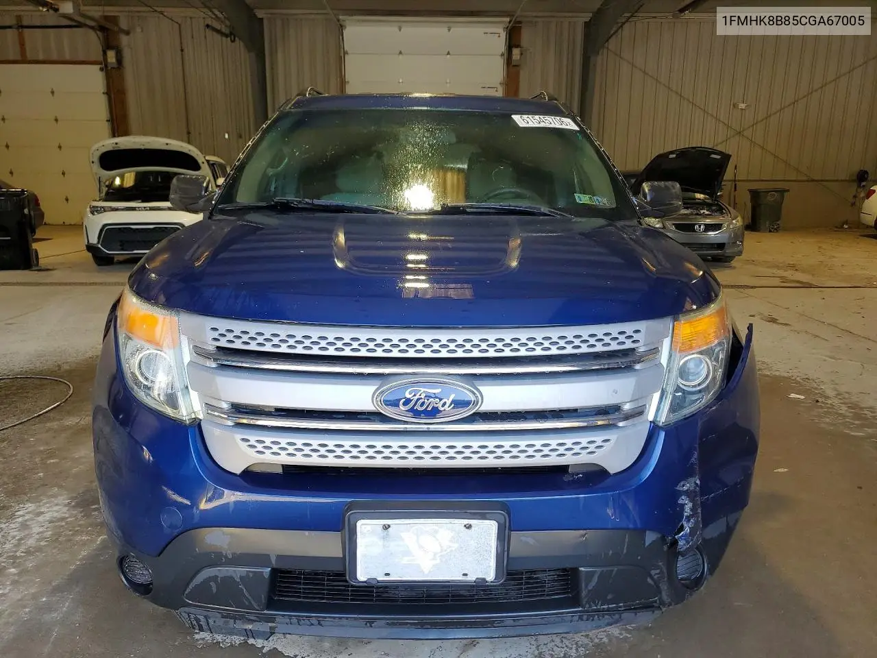 2012 Ford Explorer VIN: 1FMHK8B85CGA67005 Lot: 61545706