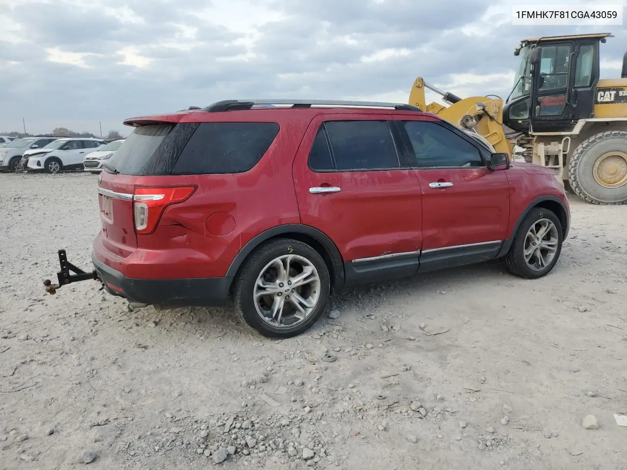 1FMHK7F81CGA43059 2012 Ford Explorer Limited