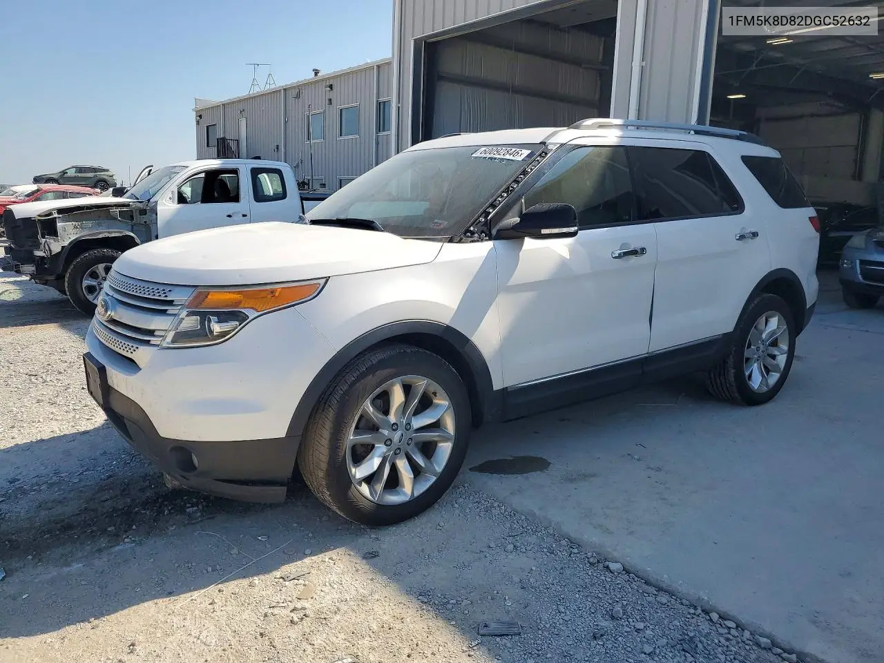 2013 Ford Explorer Xlt VIN: 1FM5K8D82DGC52632 Lot: 60092846