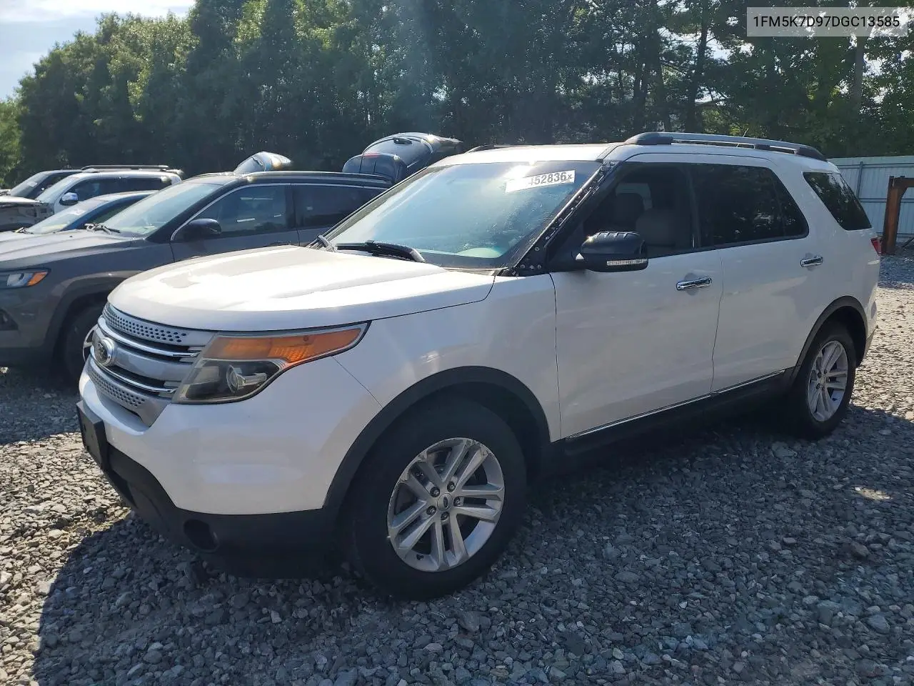 2013 Ford Explorer Xlt VIN: 1FM5K7D97DGC13585 Lot: 60452836